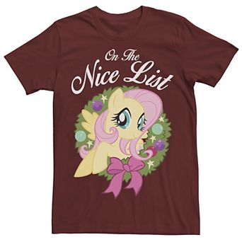 Men's My Little Pony Christmas On The Nice List Tee