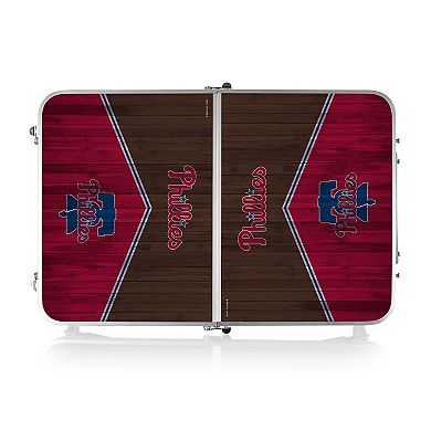 Picnic Time Philadelphia Phillies Mini Folding Table