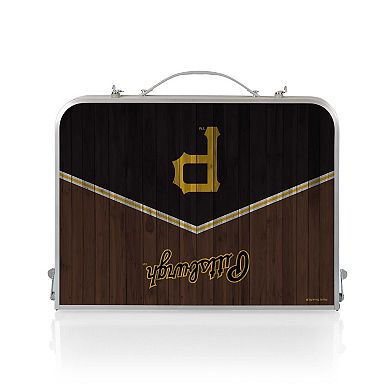 Picnic Time Pittsburgh Pirates Mini Folding Table