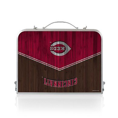 Picnic Time Cincinnati Reds Mini Folding Table