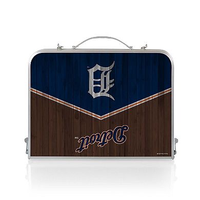 Picnic Time Detroit Tigers Mini Folding Table