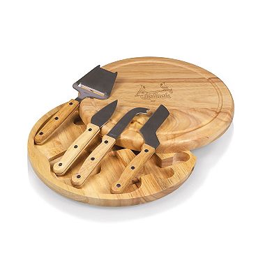 Picnic Time St. Louis Cardinals Circo Cheese Cutting Board & Tools Set