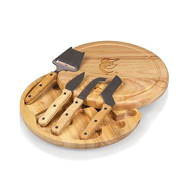 Picnic Time Baltimore Orioles Circo Cheese Cutting Board & Tools Set
