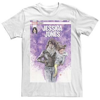 Men's Marvel Jessica Jones Legacy Comic Cover Tee