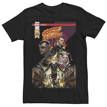 Men's Marvel Spirits Of Vengeance Legacy Comic Cover Tee