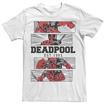 Men's Marvel Deadpool 30th Est. 1991 PaneTee
