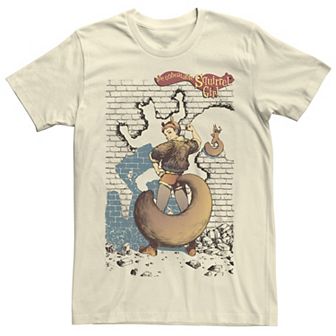 Men's Marvel The Unbeatable Squirrel Girl Strength Title Logo Tee