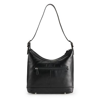  ili RFID-Blocking Classic Leather Hobo Bag