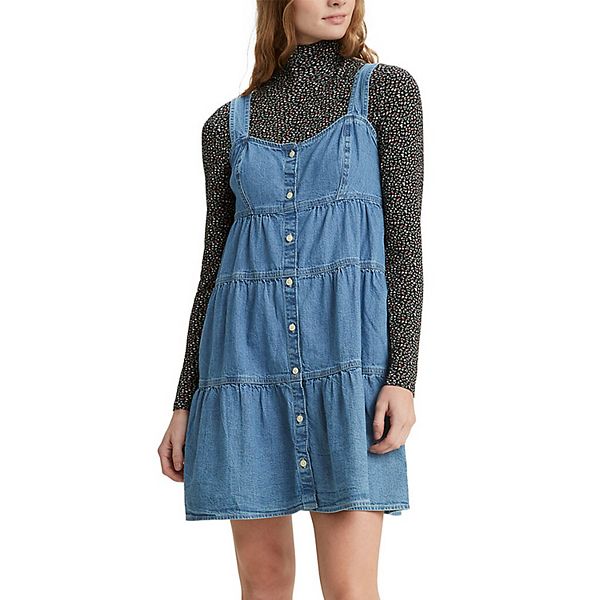 Denim dress kohls sale