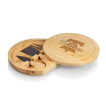 Picnic Time Philadelphia Phillies Brie Cheese Cutting Board & Tools Set