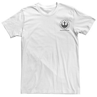 Men's Star Wars: Squadrons Rebel Pilots Wanted Left Chest Tee