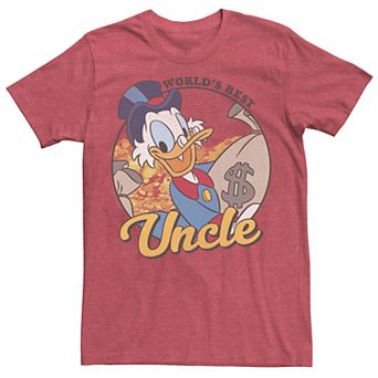 Disney's DuckTales Scrooge McDuck World's Best Uncle Men's Tee