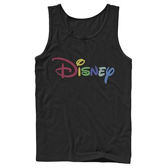 Disney's Rainbow Logo Men's Tank Top
