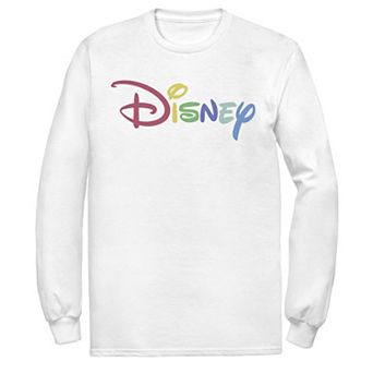 Men's Disney Rainbow Logo Tee