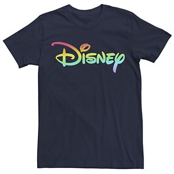 Disney's Rainbow Chest Logo Men's Tee