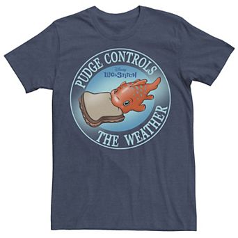 Disney's Lilo & Stitch Pudge Controls The Weather Men's Tee