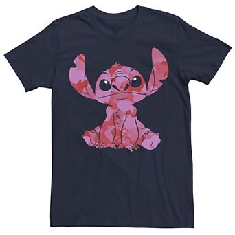 Disney's Lilo & Stitch Valentine's Day Stitch Heart Fill Men's Graphic Tee