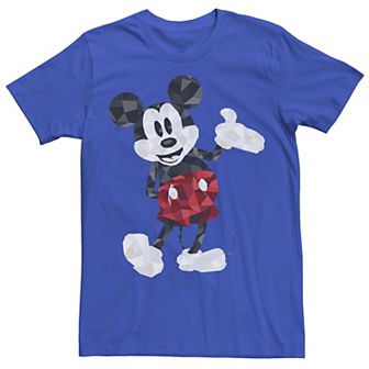 Disney's Mickey Mouse Men's Poly Mickey Portrait Tee