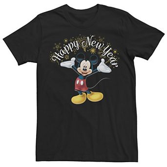 Disney's Mickey Mouse Men's Happy New Year Portrait Tee