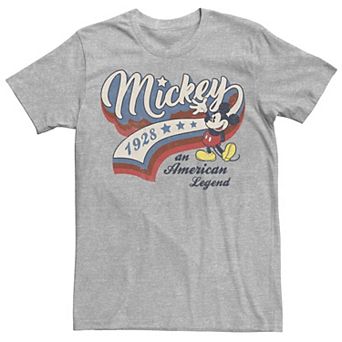 Disney's Mickey & Friends Men's Mickey American Legend 1928 Tee