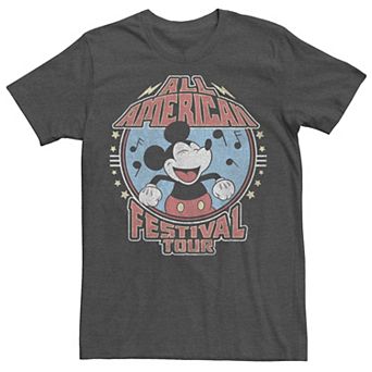Disney's Mickey And Friends Mickey All American Festival Tour Men's Tee