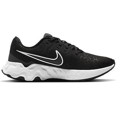 SIZE 8 newest MEN'S NIKE RENEW RIDE 2 BLACK / WHITE