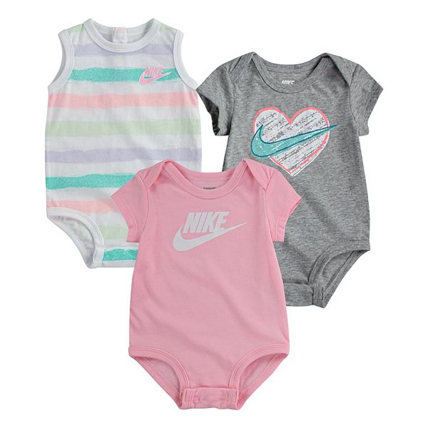 Baby girl shop nike onesies