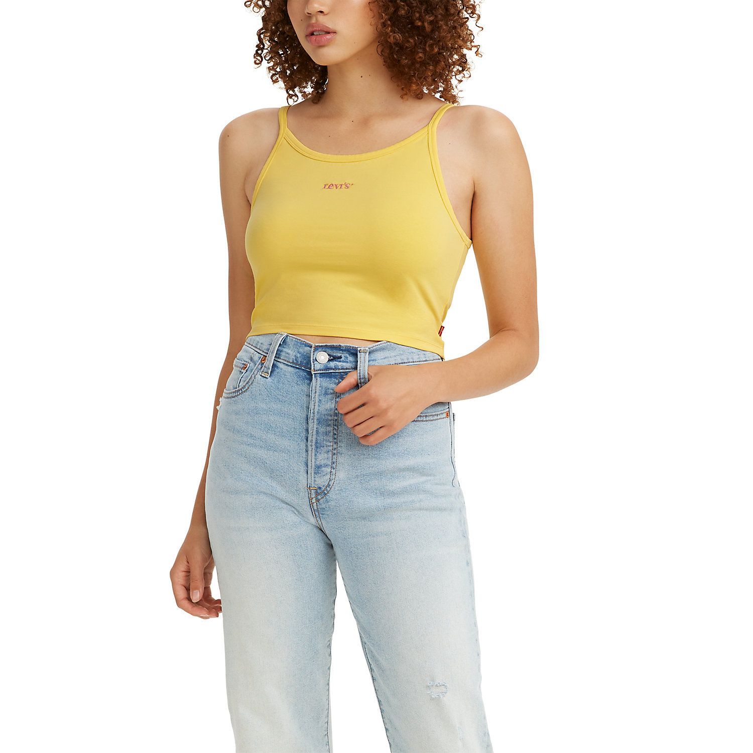 levi crop top