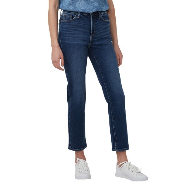 Petite LC Lauren Conrad High-Waisted Slim Straight Jeans