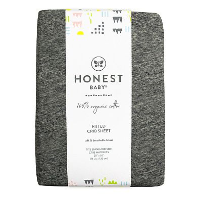 HONEST BABY CLOTHING Organic Cotton Fitted Crib Sheet