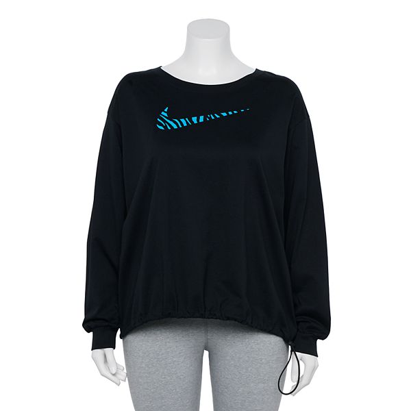 plus size nike icon clash tights