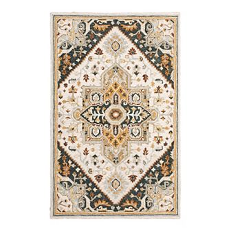 StyleHaven Andover Bohemian Medallion Handmade Wool Area Rug