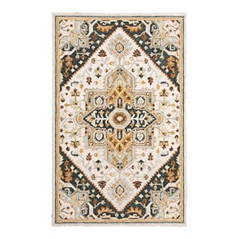StyleHaven Andover Bohemian Medallion Handmade Wool Area Rug