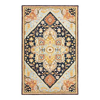 StyleHaven Andover Bohemian Medallion Handmade Wool Area Rug