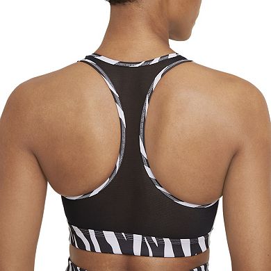 Women's Nike Dri-FIT Swoosh Icon Clash Medium-Support Pad Longline Sports Bra