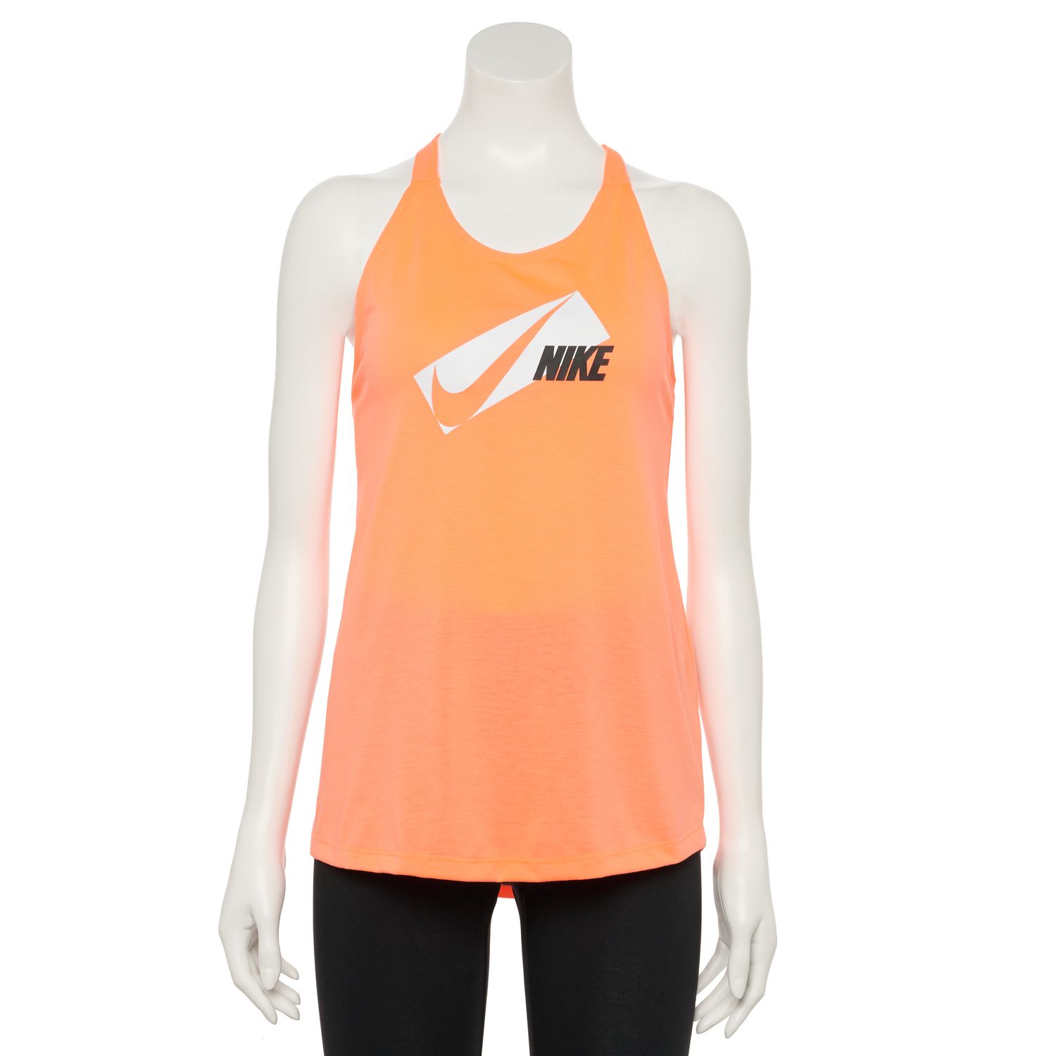 nike orange women's clothing