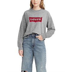 Classic Levis Crewneck Sweatshirt Levis Sweater Pullover 