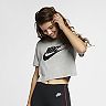 nike sportswear essential crop tee