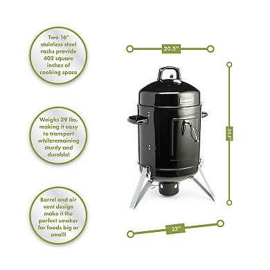 Cuisinart Vertical 16-Inch Charcoal Smoker