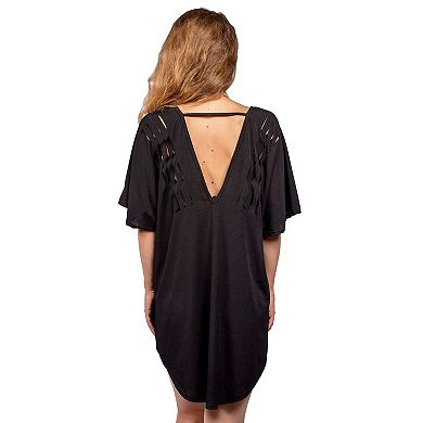 Women's Jordan Taylor Cut-Out Swim Cover-Up Tunic