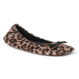 Dearfoams Layla Velour Women's Ballerina Slippers
