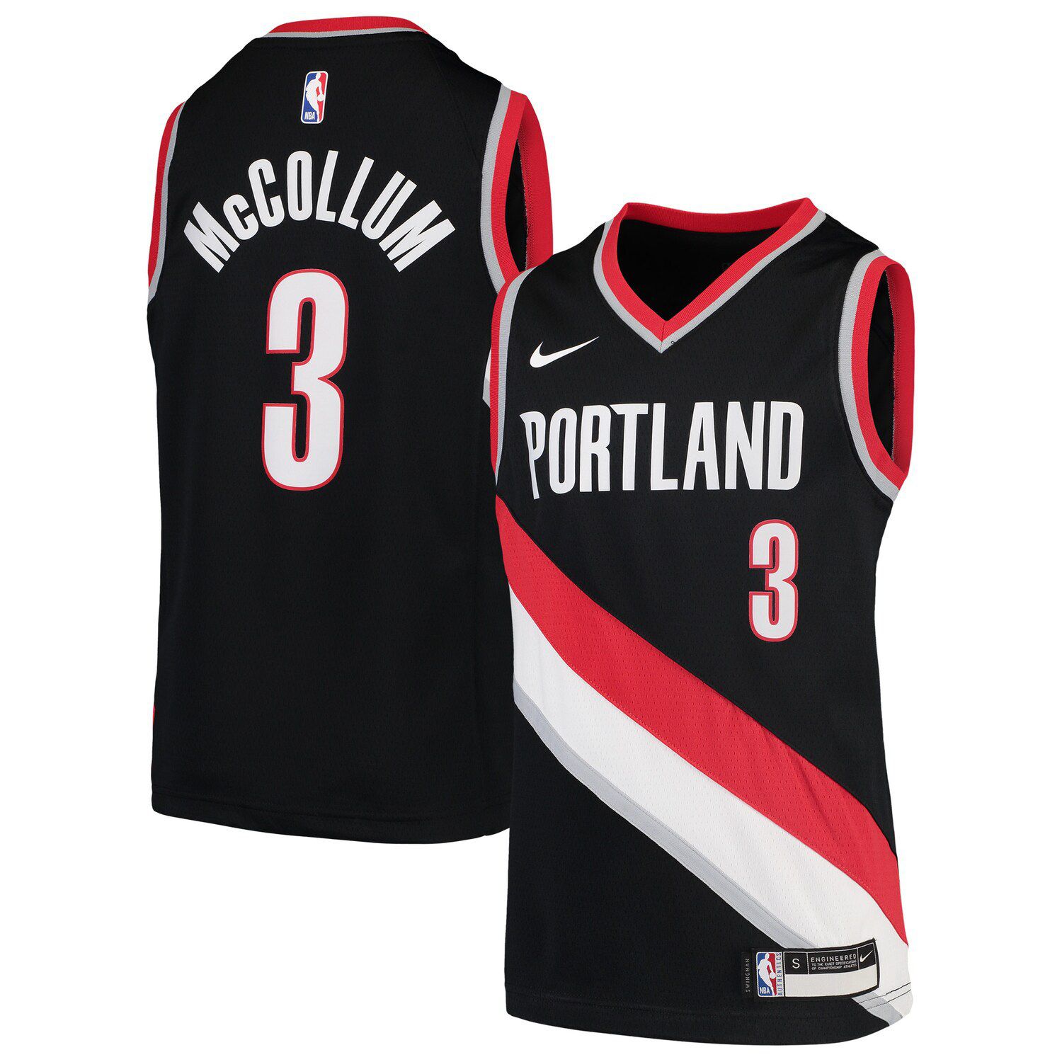 cj mccollum youth jersey