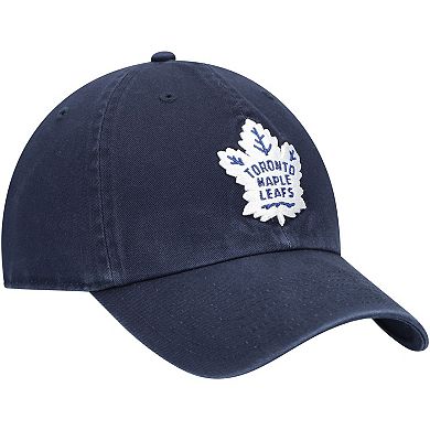 Men's '47 Navy Toronto Maple Leafs Team Clean Up Adjustable Hat