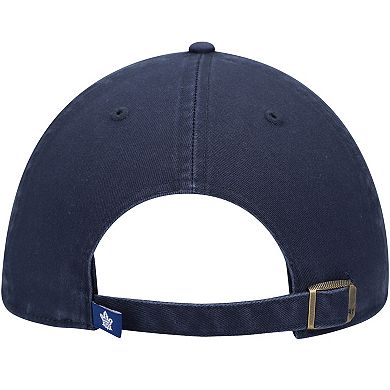 Men's '47 Navy Toronto Maple Leafs Team Clean Up Adjustable Hat