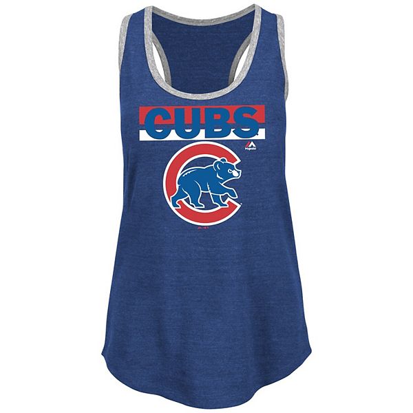 Profile Women's Royal Chicago Cubs Plus Size Believe In Greatness