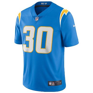 Men's Nike Austin Ekeler Powder Blue Los Angeles Chargers Vapor Limited ...