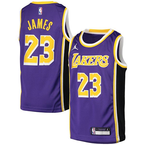 Youth Jordan Brand LeBron James Purple Los Angeles Lakers 2020/21 Swingman Player Jersey - Statement Edition Youth Jordan Brand LeBron James Purple Los Angeles Lakers 2020/21 Swingman Player Jersey - Statement Edition