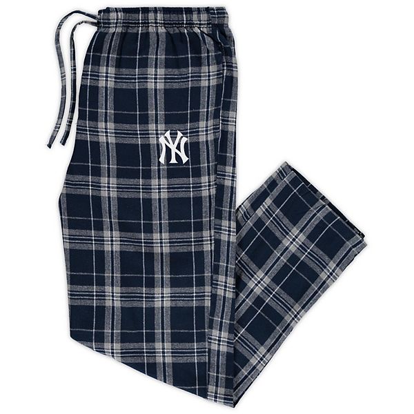 Women's Concepts Sport Navy/Gray New York Yankees Plus Size T-Shirt &  Flannel Pants Sleep Set