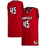 Men's adidas #45 Red Louisville Cardinals Swingman Jersey