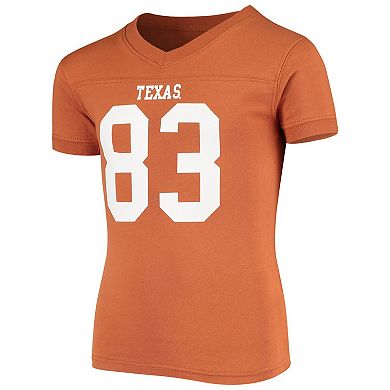 Youth Wes & Willy Texas Orange Texas Longhorns Team Football Pajama Set